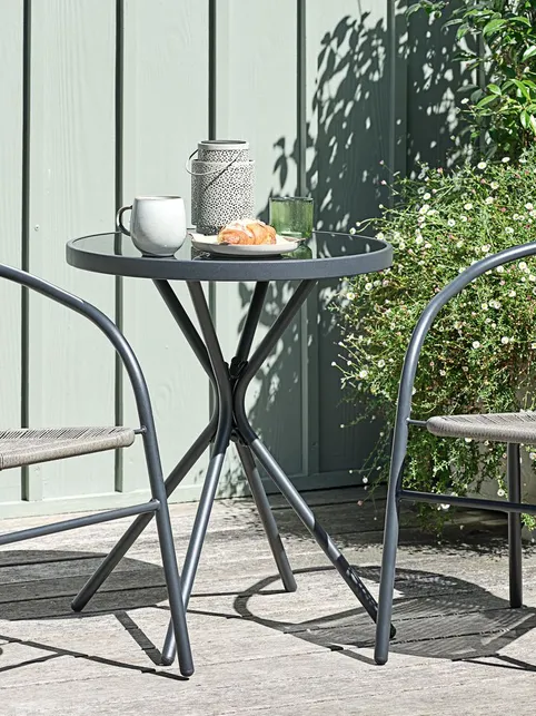 Cafébord RADSTRUP Ø60 sort
