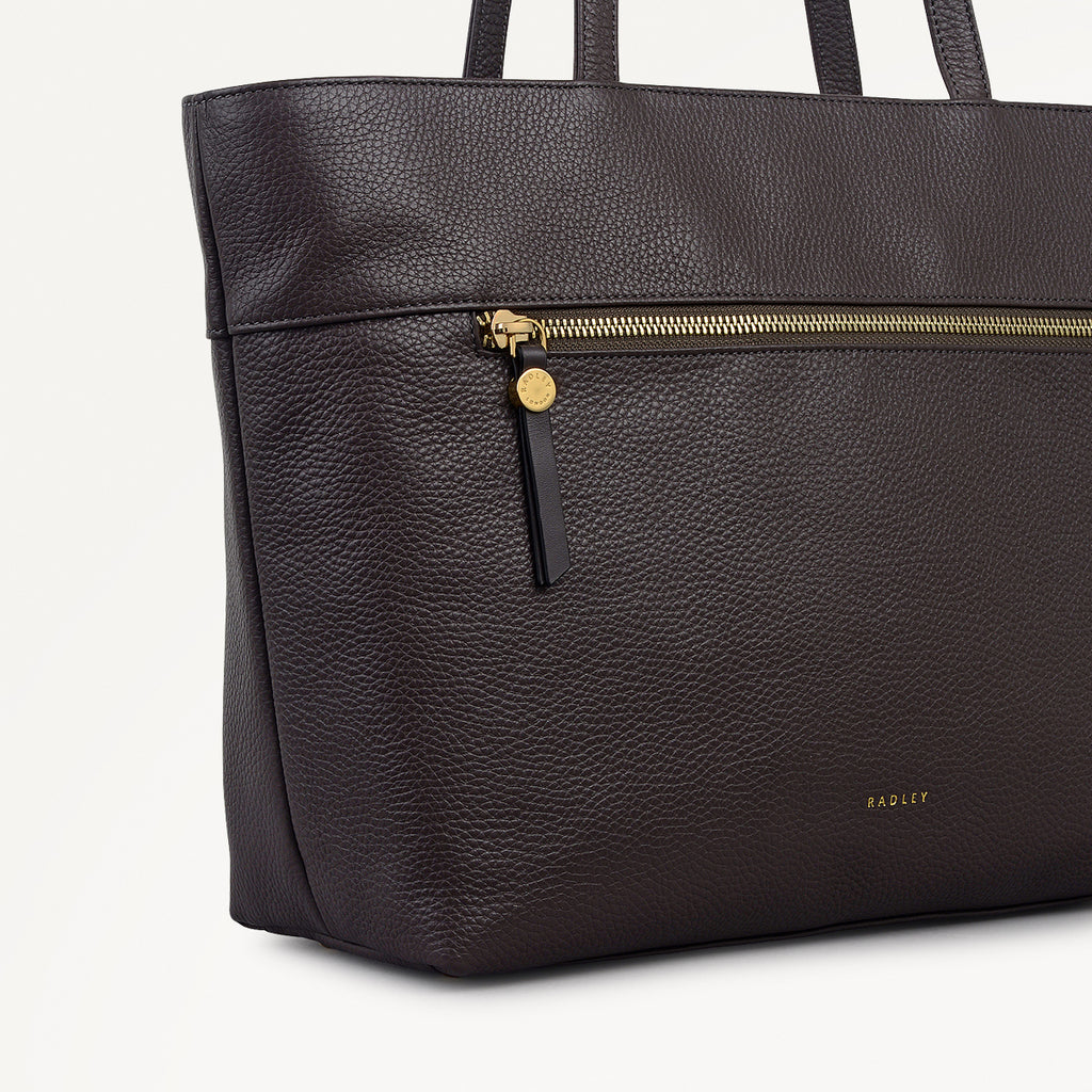 Fountain Road - Medium Ziptop Tote