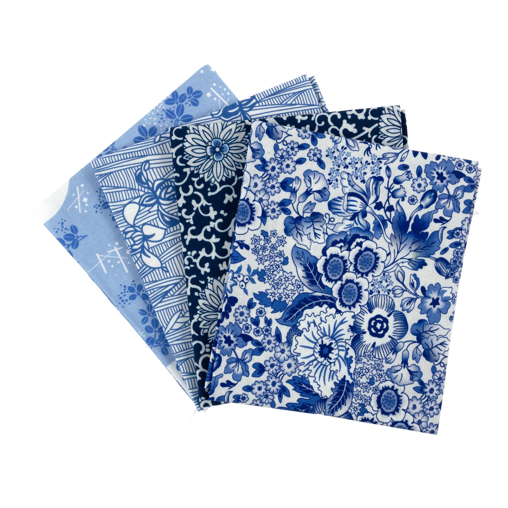 V&A Ethereal Garden Cotton Fat Quarters 4 Pack