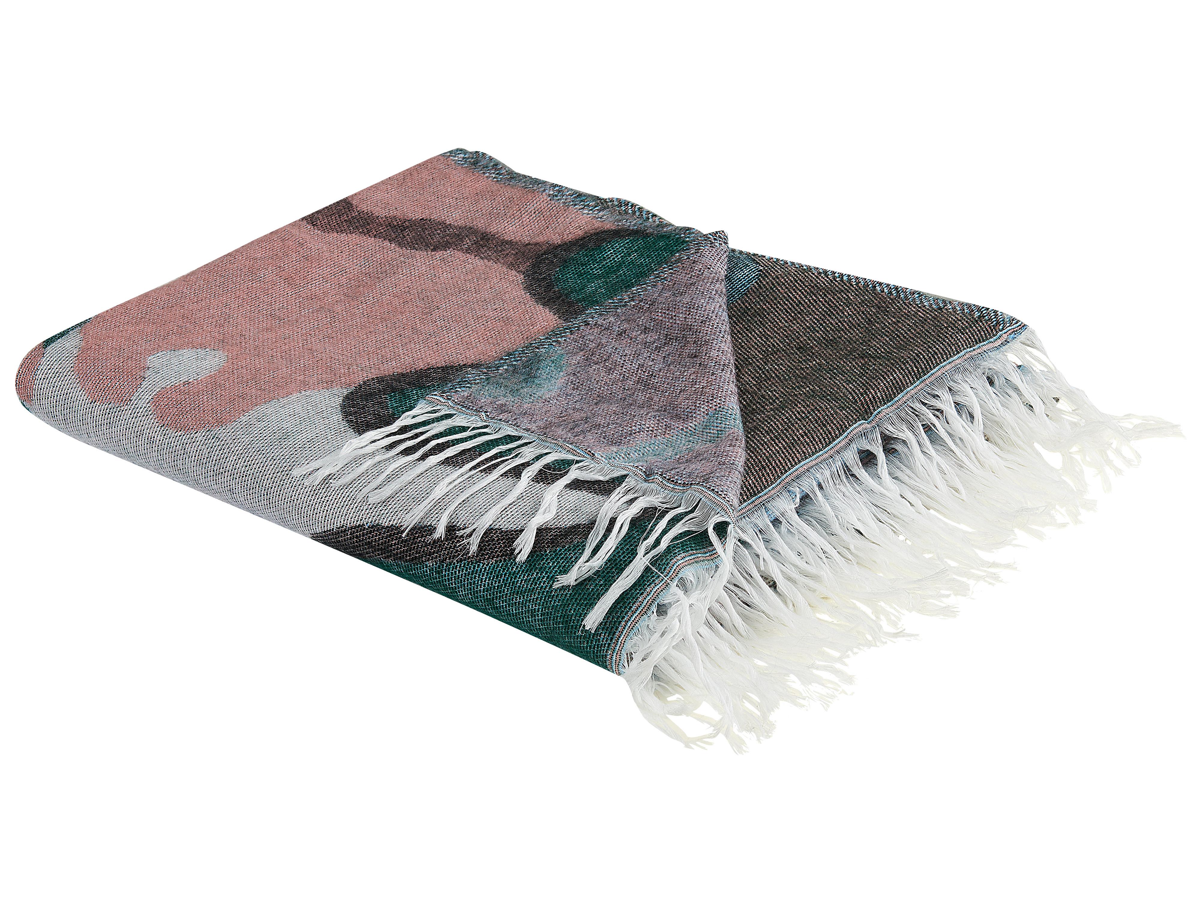 Blanket SOMANI Fabric 130 x 170 cm Multicolour
