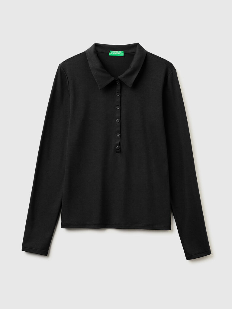 Lightweight jersey polo