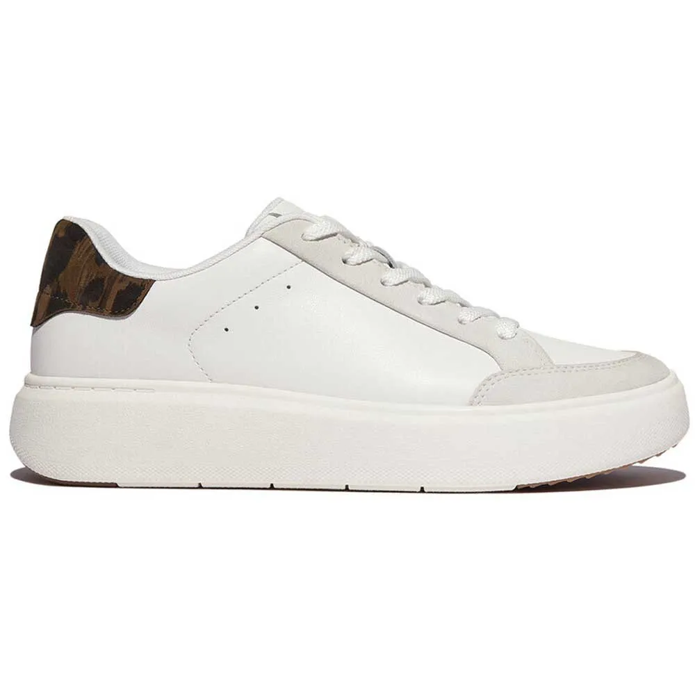 Fitflop RTG Leopard Backtab Leather trainers