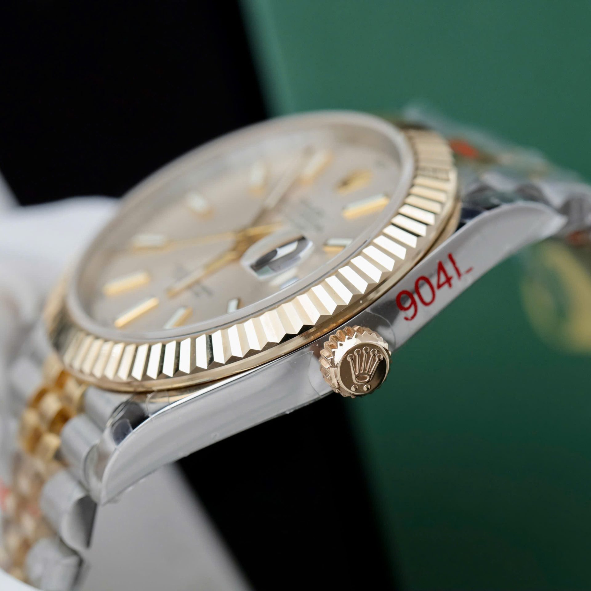 Rolex Datejust SS/YG Plated White Dial 41mm Jub Super Clone