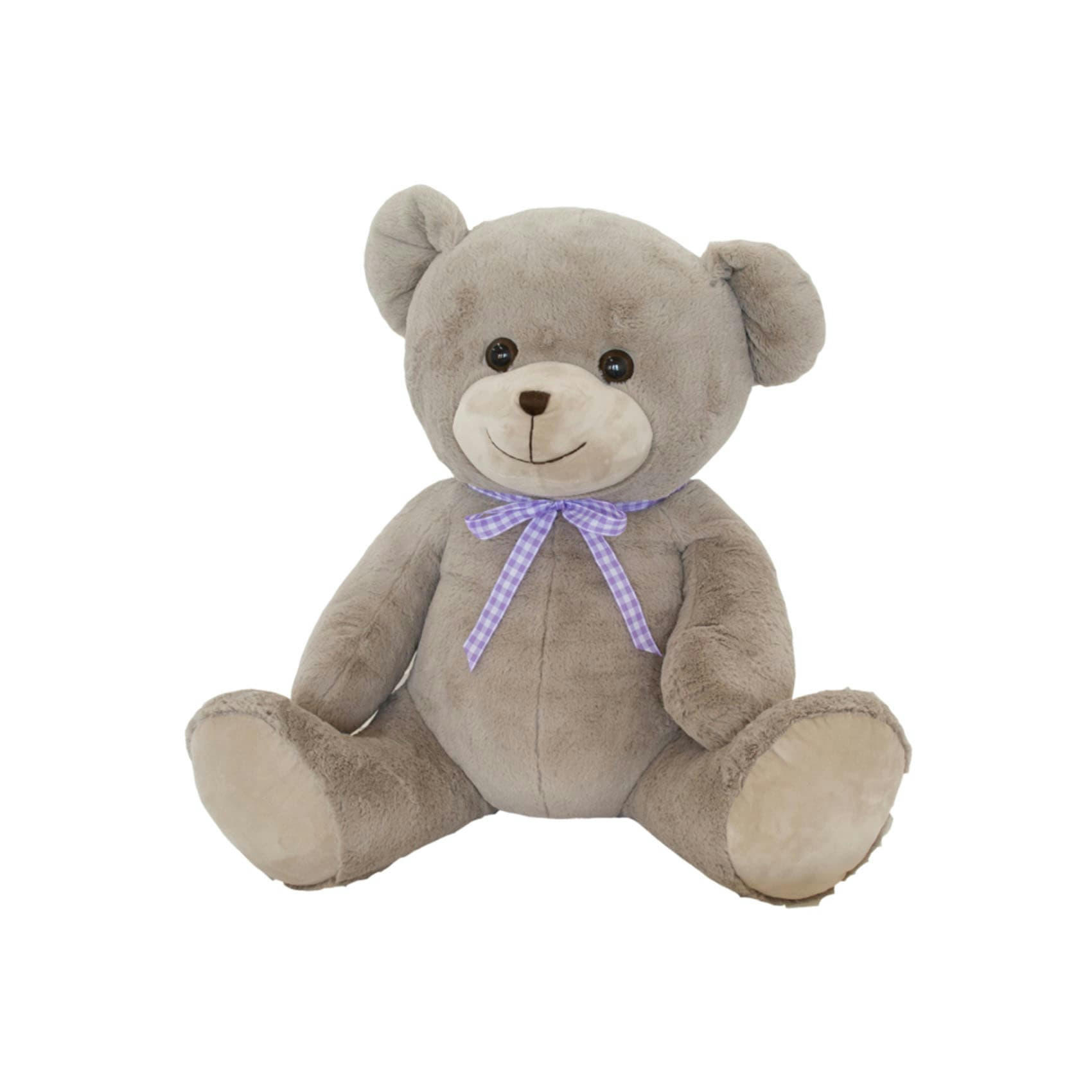 - Grande peluche Ourson bébé Gris 60 cm