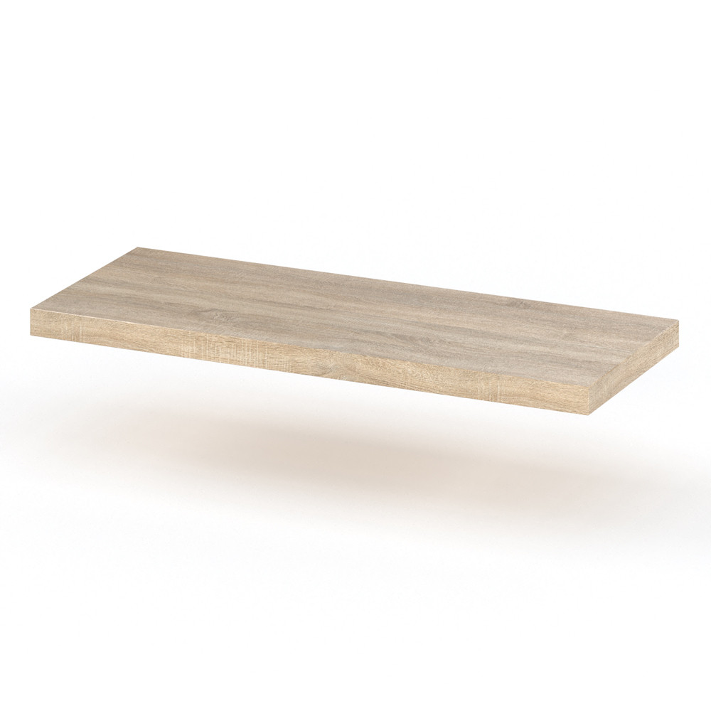 Półka wisząca ścienna dąb sonoma hugo 40cm do pokoju wkręty