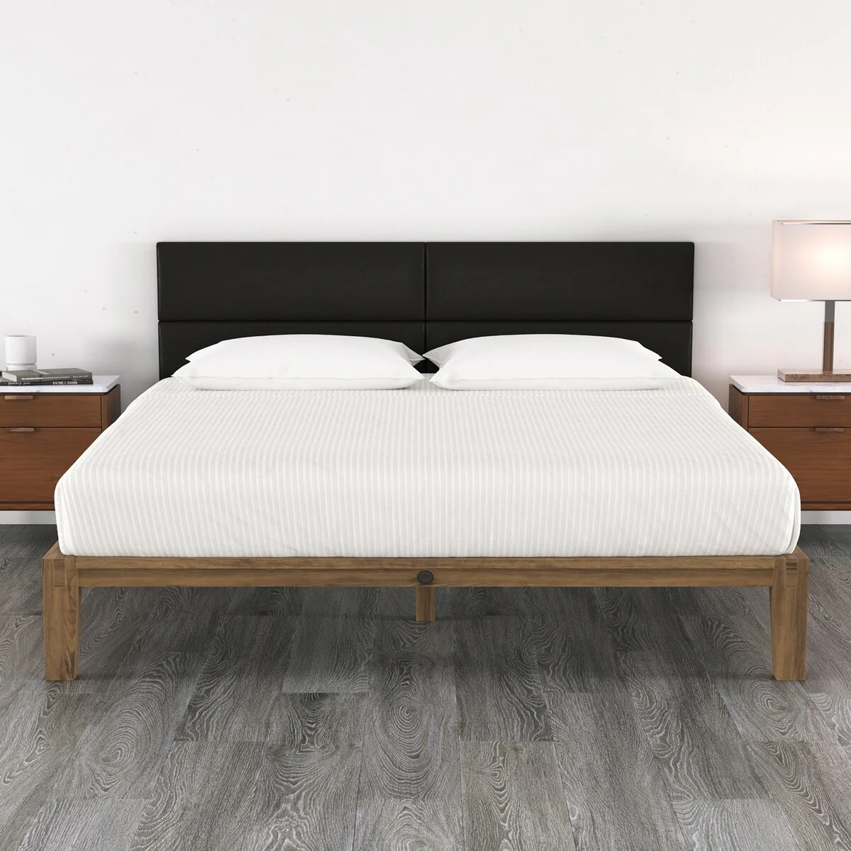 Jaxx Panelist Modern Padded Headboard in Premium Vegan Leather - Set of 4 Panels