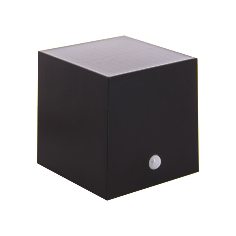 Applique LED solaire avec détecteur de mouvement noire 200 lm XANLITE