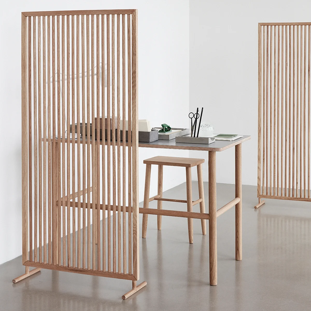 Hübsch Interior - Raumteiler 70 x 140 cm, Eiche