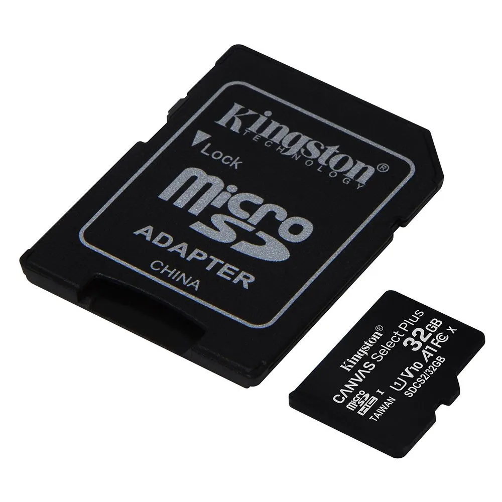 Kingston Canvas Select Plus Micro SD Class 10 32GB Memory Card with adapter