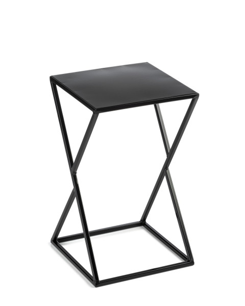 Kwietnik nowoczesny LOFT czarny 40 cm industrialna