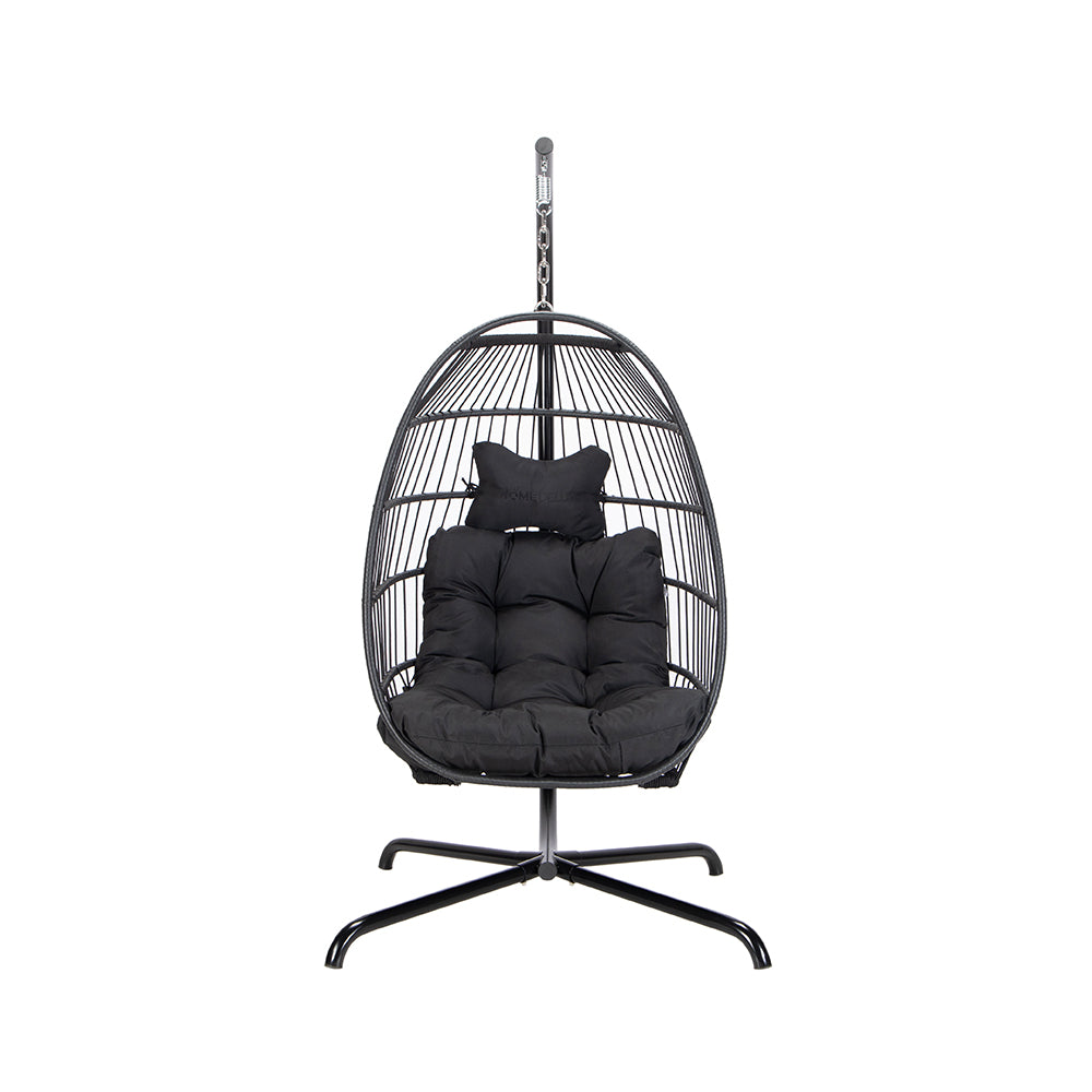 HOME DELUXE hangstoel LOMA – 1 zits zwart