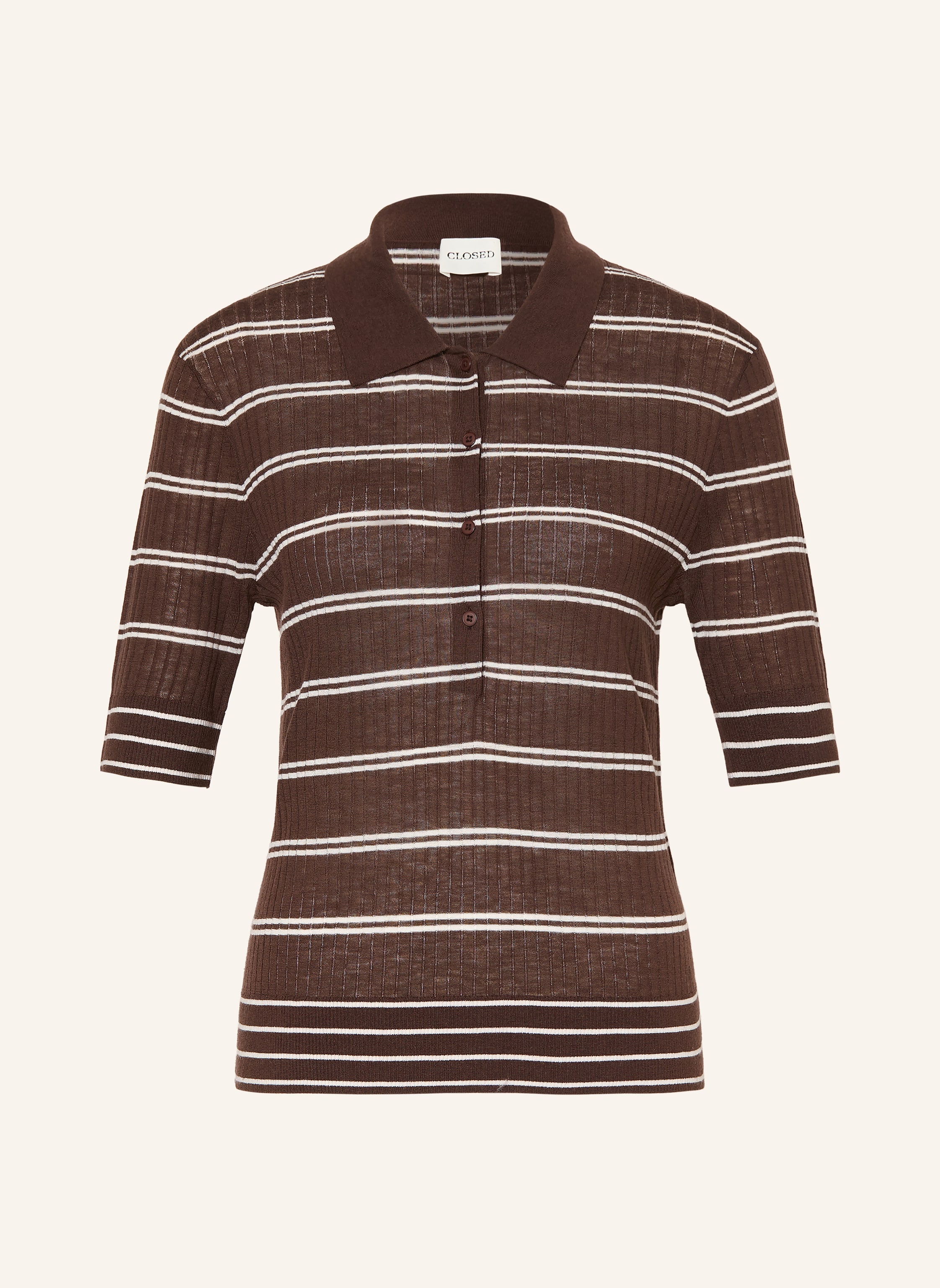 CLOSED Strick-Poloshirt