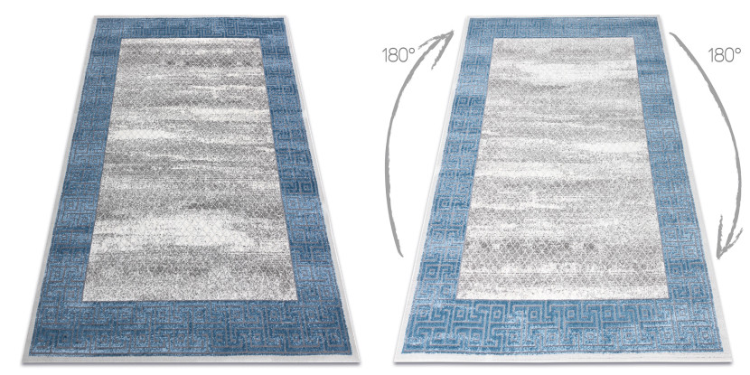 Dywan NOBLE nowoczesny1512 68 Ramka, grecki vintage 120x170 cm