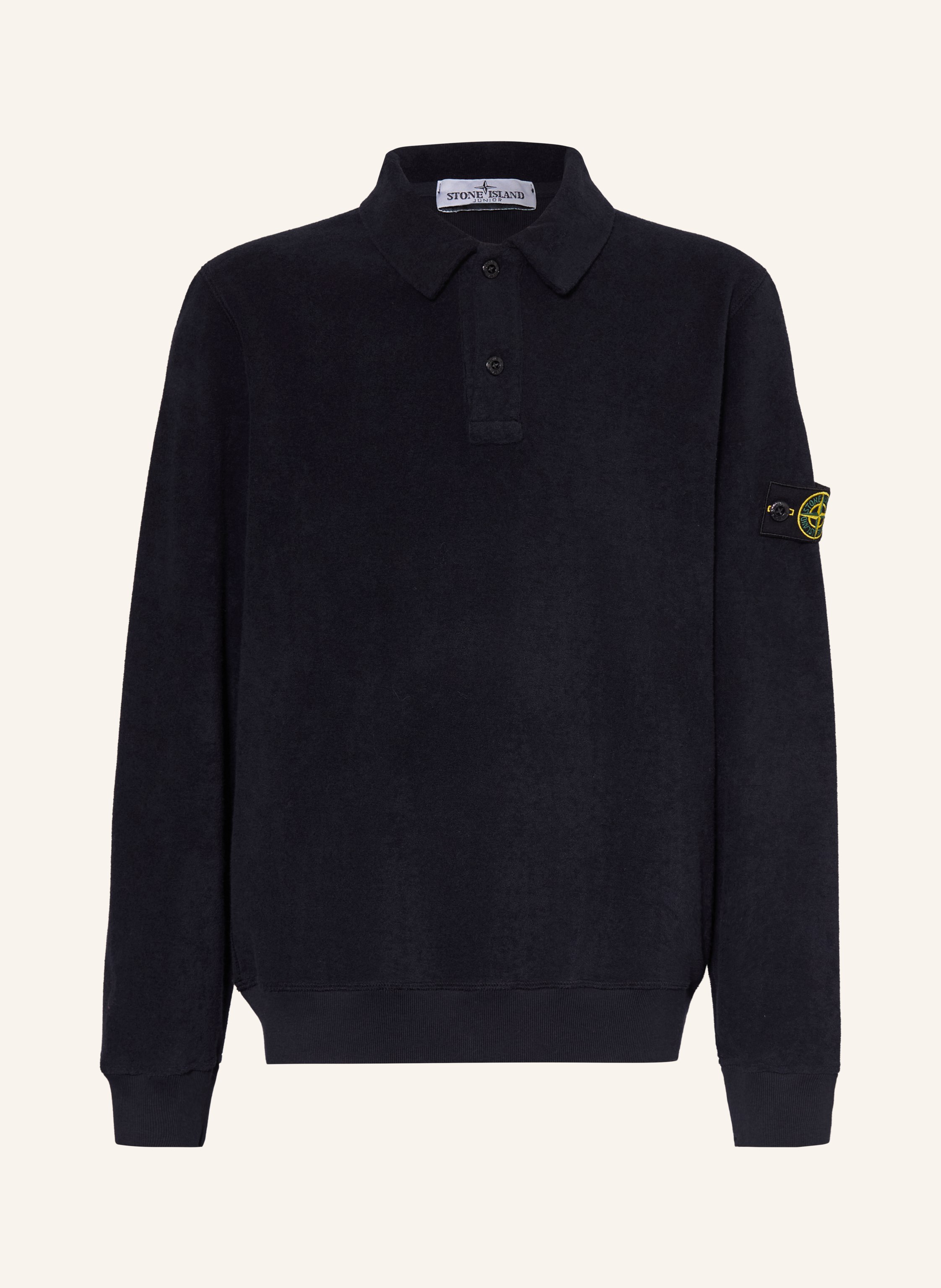 STONE ISLAND JUNIOR Frottee-Poloshirt