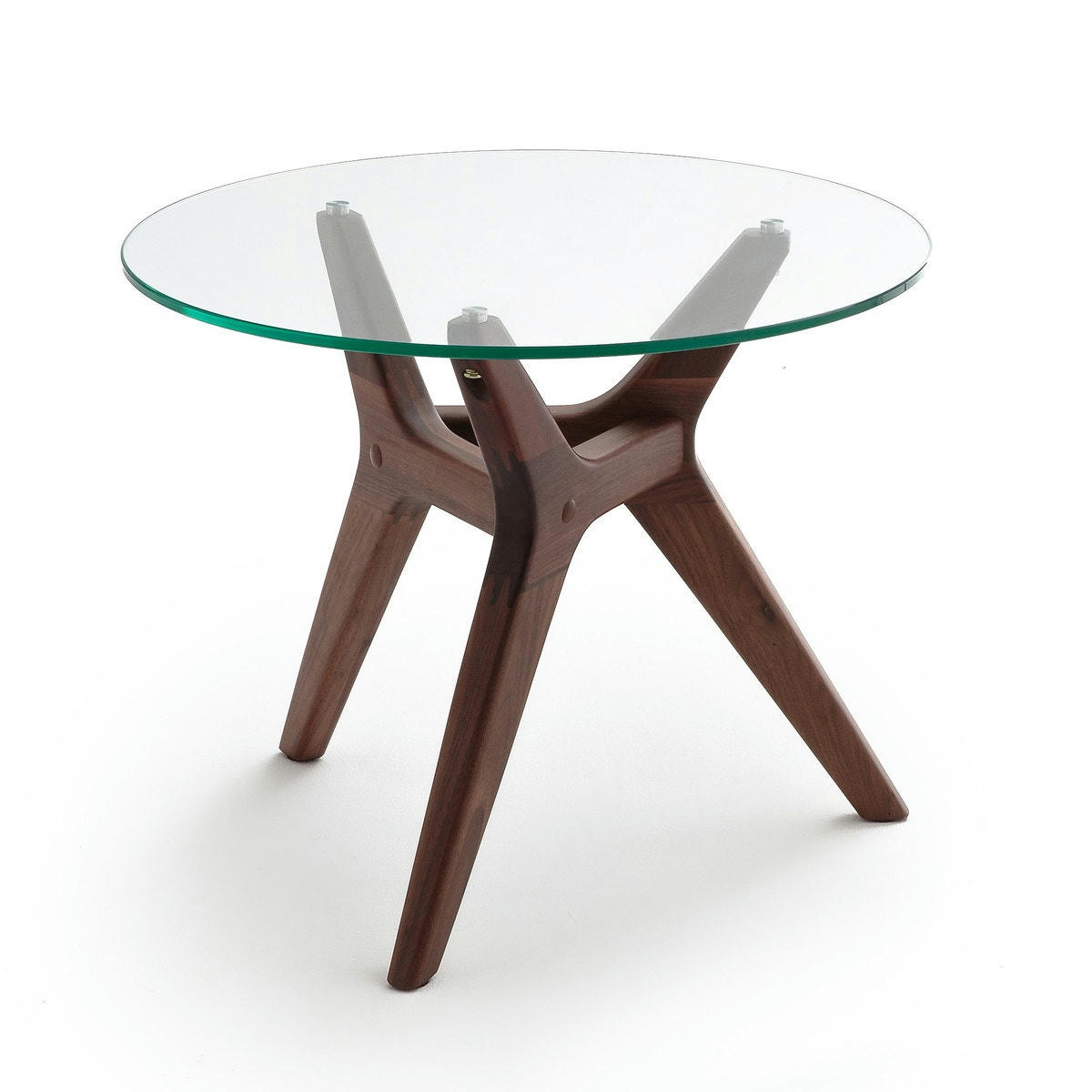 Table basse noyer ø50 cm, Maricielo