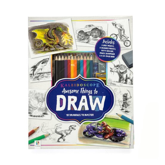 Kaleidoscope Awesome Things to Draw Kit
