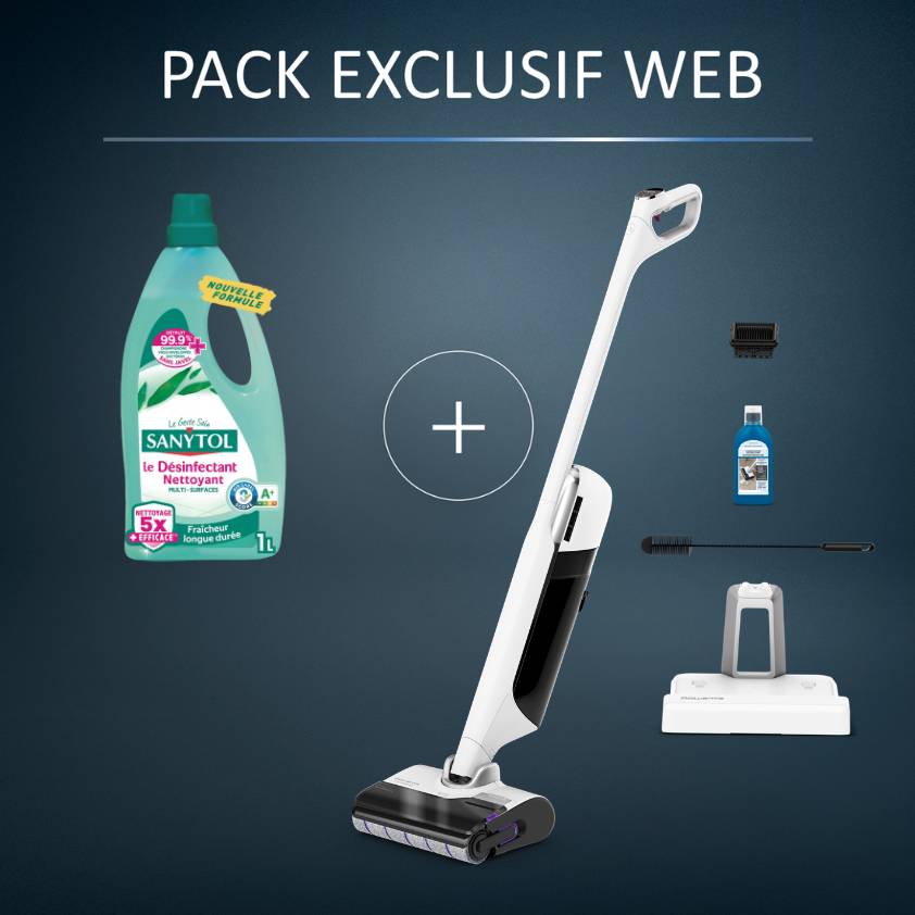 Offre Exclusive - Aspirateur laveur X-Clean 12   1L de Sanytol OFFERT