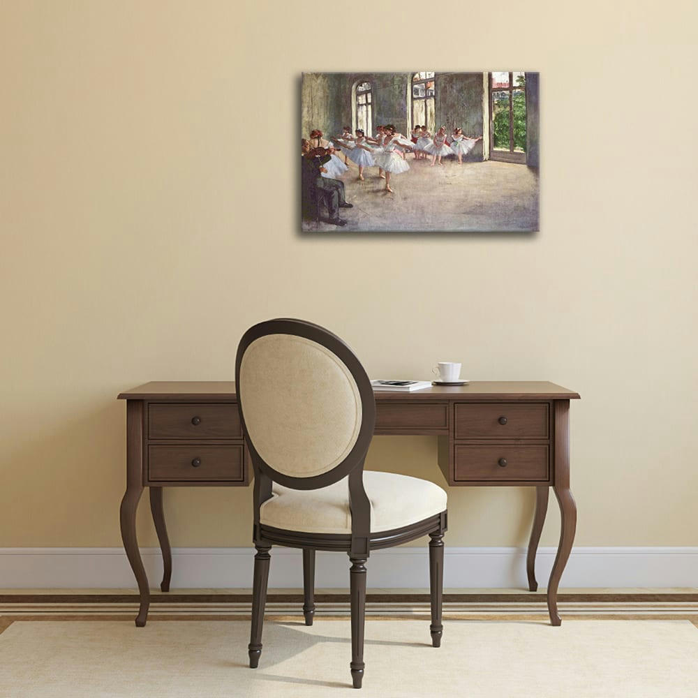 - Tableau impression sur toile Rehearsal Edgar Degas 50x70cm