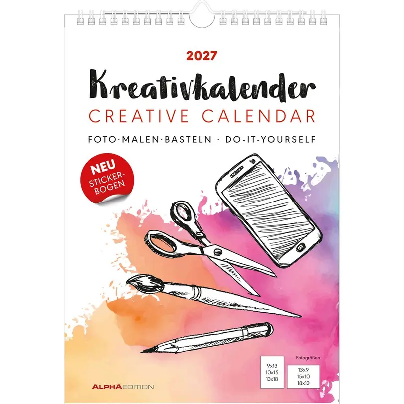 Geburtstagskalender Bastelkalender