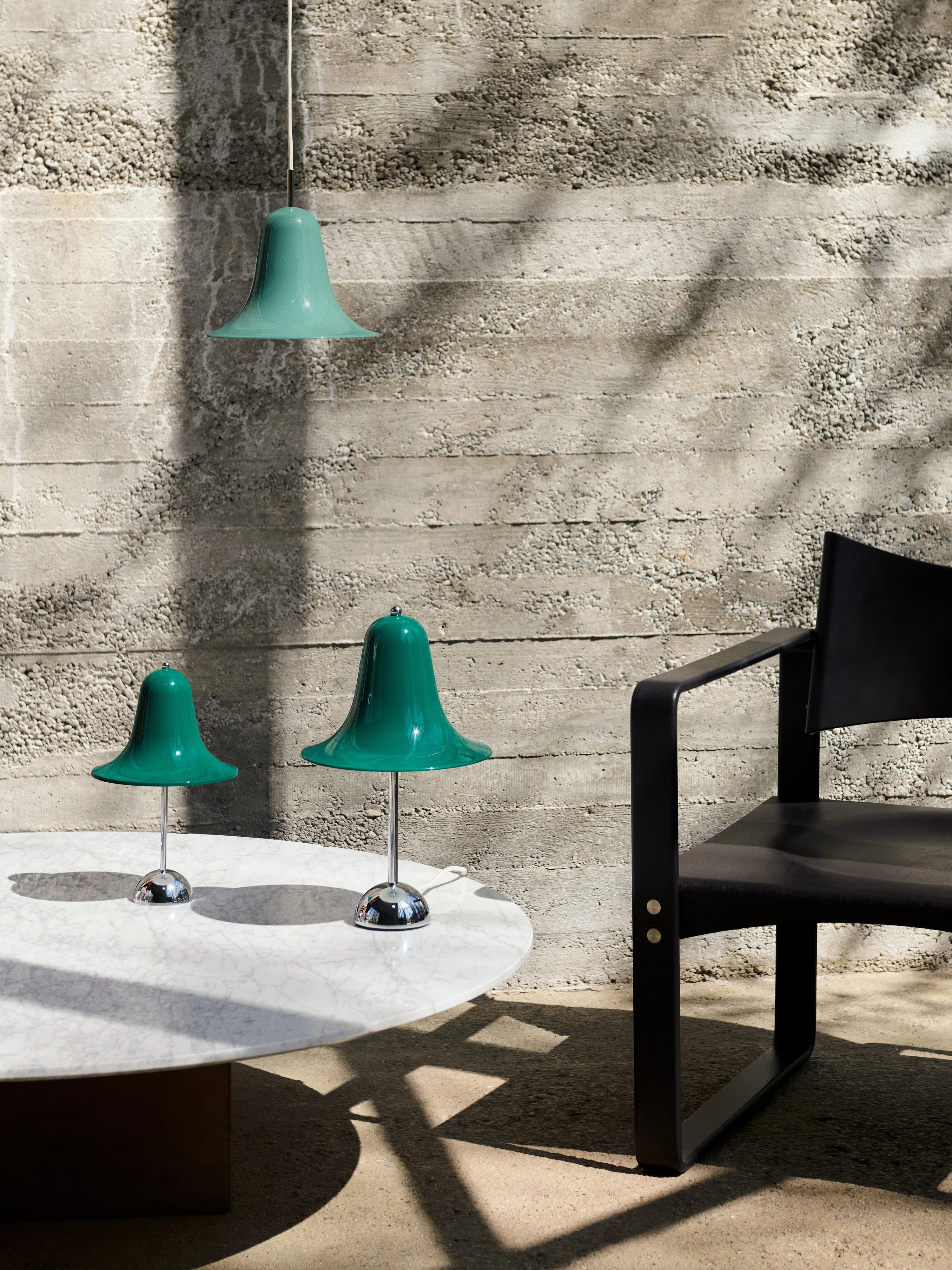 Kleine Pendelleuchte Pantop, Design Verner Panton