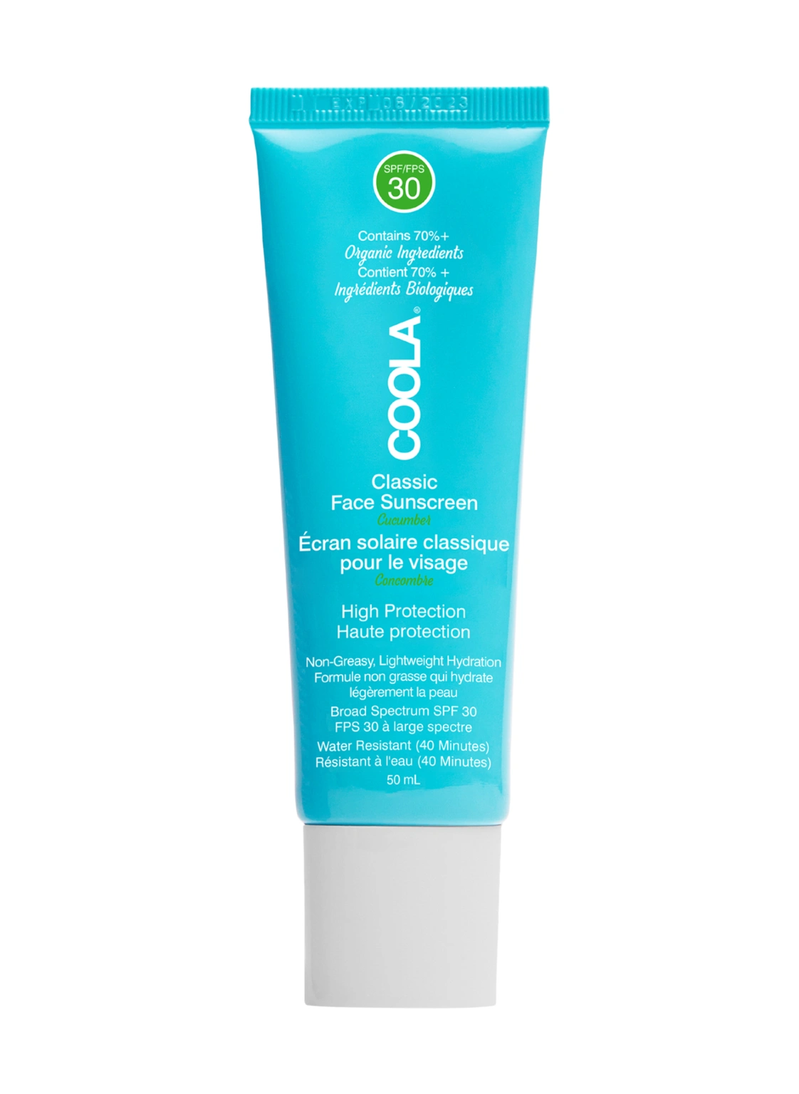 COOLA CLASSIC FACE SUNSCREEN CUCUMBER SPF 30