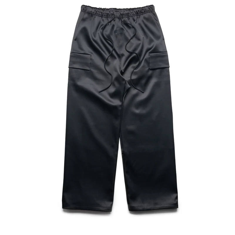 Fear Of God Essentials Bonded Satin Field Pant - Vintage Black