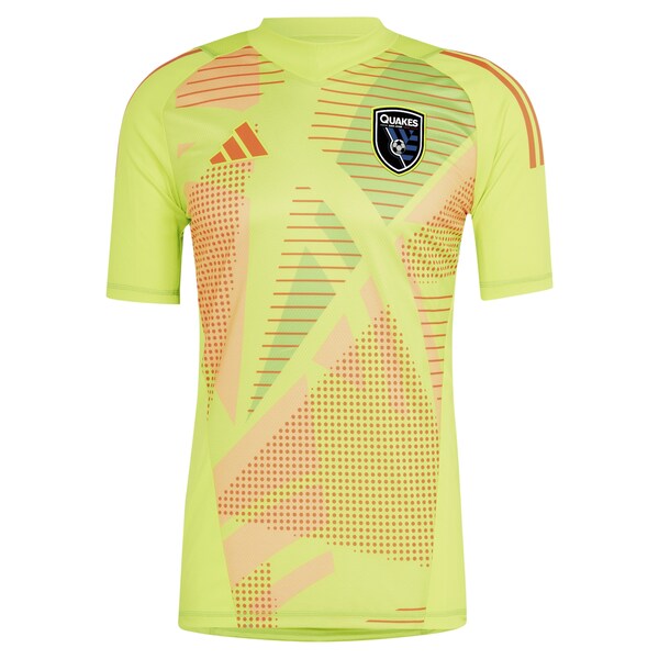 San Jose Earthquakes adidas 2024 Goalkeeper Jersey - Yellow