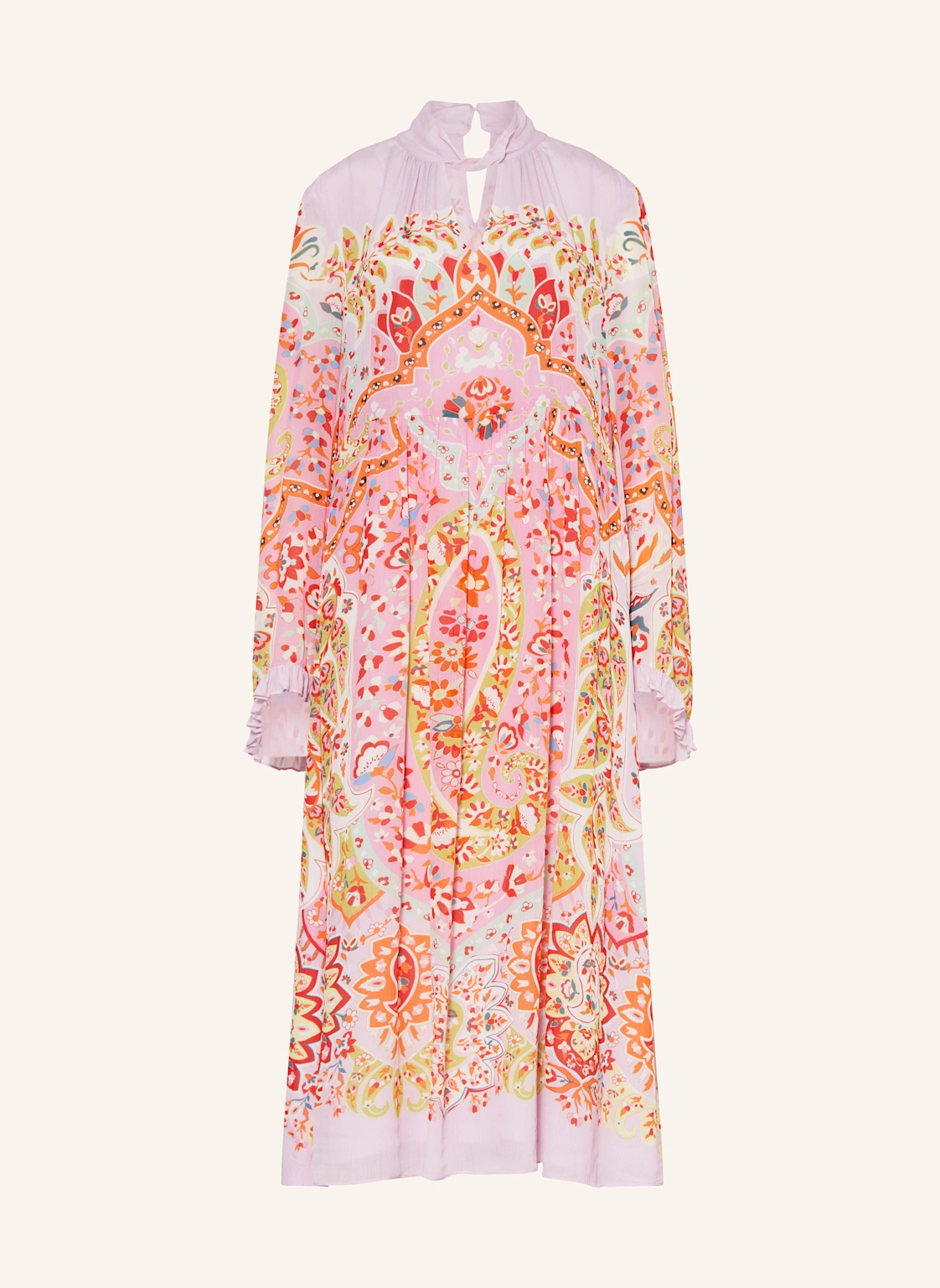 HERZEN'S ANGELEGENHEIT Kleid mit Cut-out und Rüschen