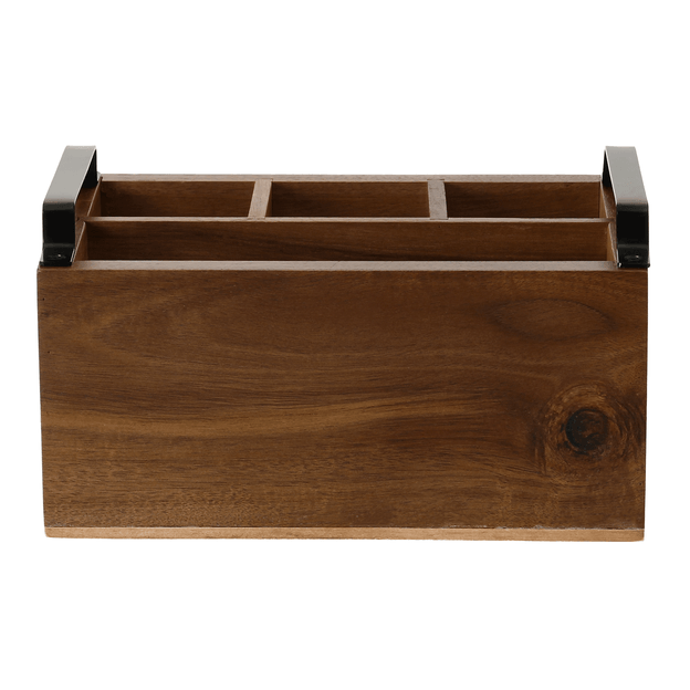 FORJ PORTA-UTENSÍLIOS ACÁCIA TIMBRE