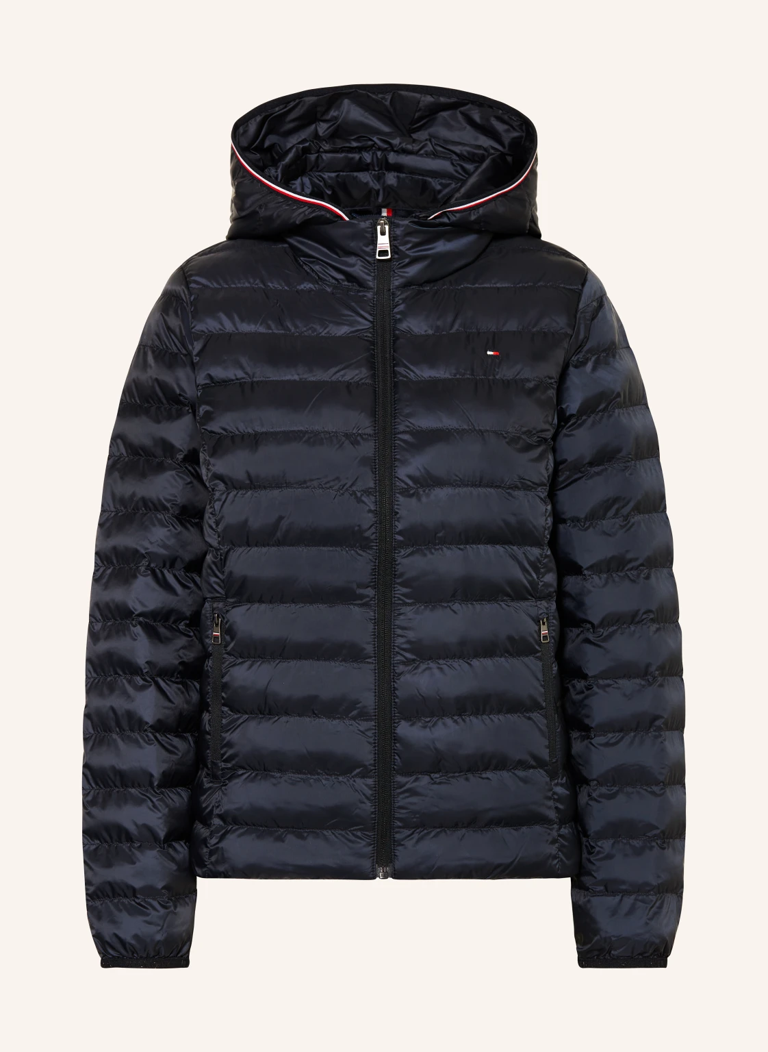 TOMMY HILFIGER Steppjacke mit abnehmbarer Kapuze