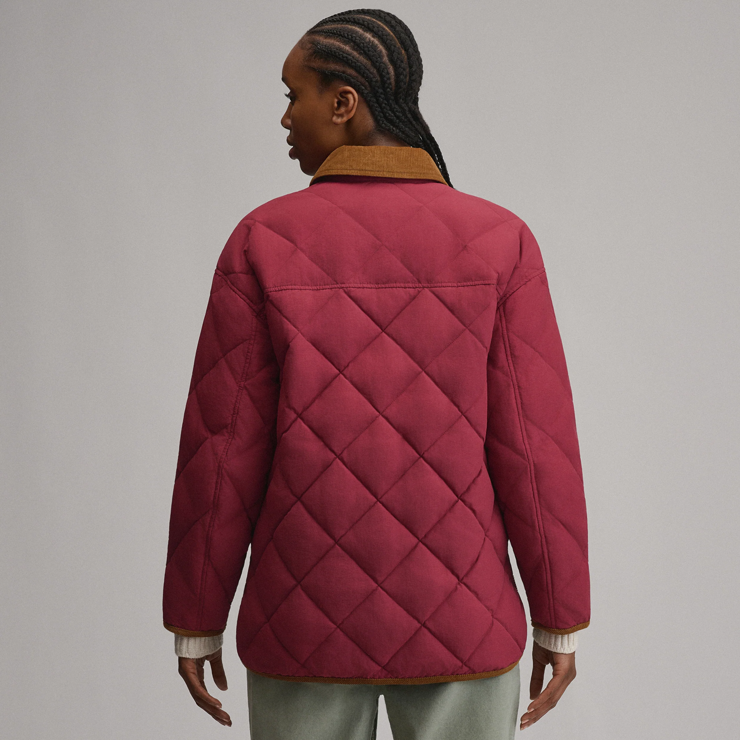 Women's Insulated Long Barn Coat