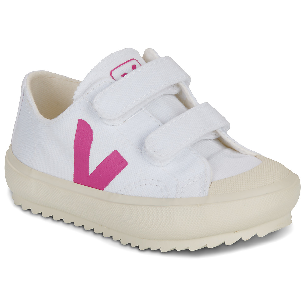Veja - SMALL OLLIE - White / Pink