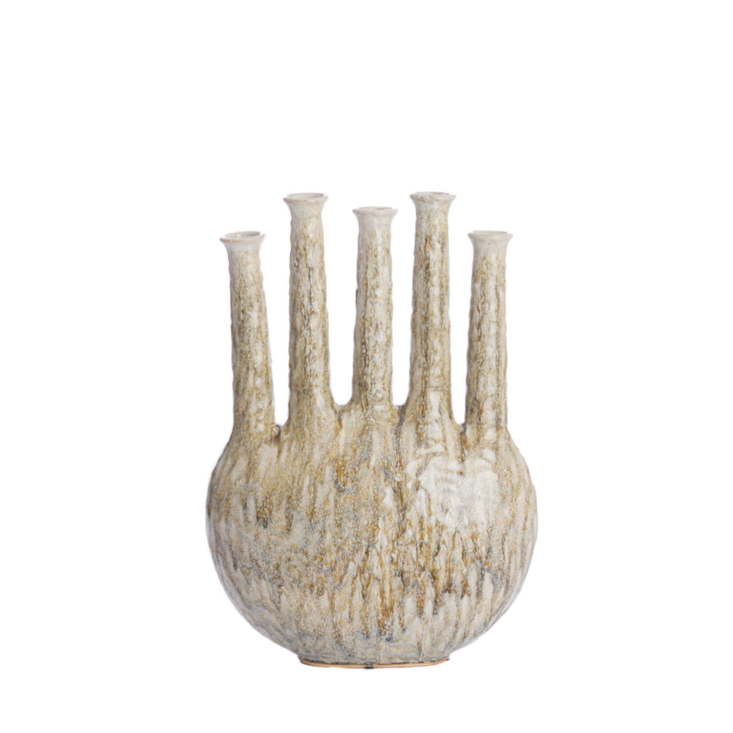 Light & Living vaas BEKAPO - 34x14x48cm - bruin