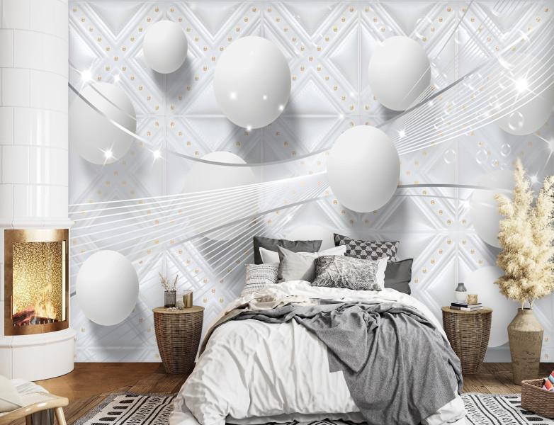 Feeby Fototapeta, Kule tekstura 3D 150x105