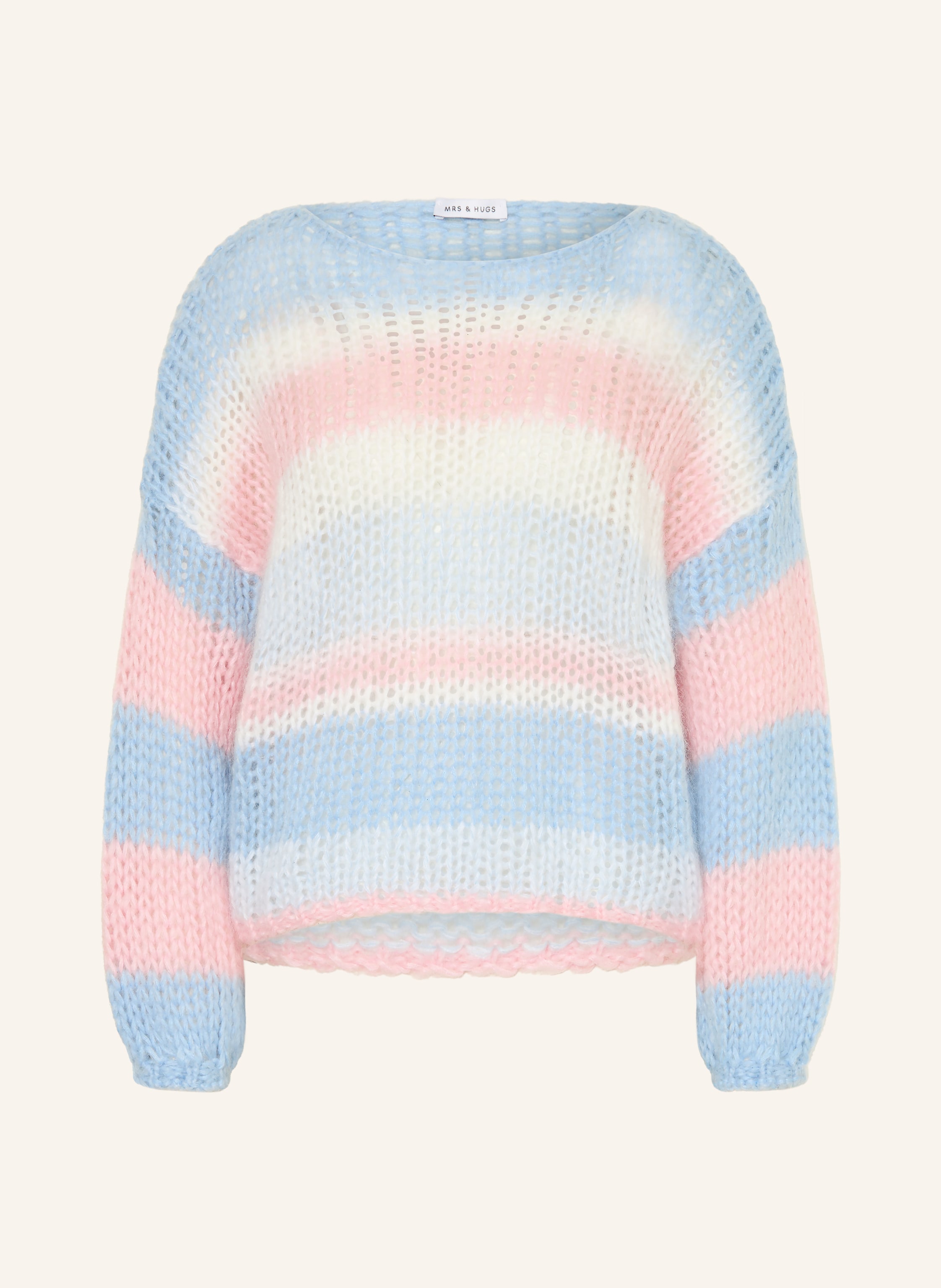 MRS & HUGS Pullover mit Mohair