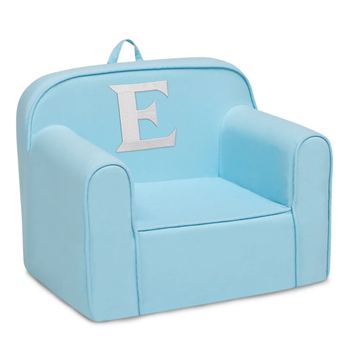 Delta Children Personalized Monogram Cozee Chair - Customize with Letter E