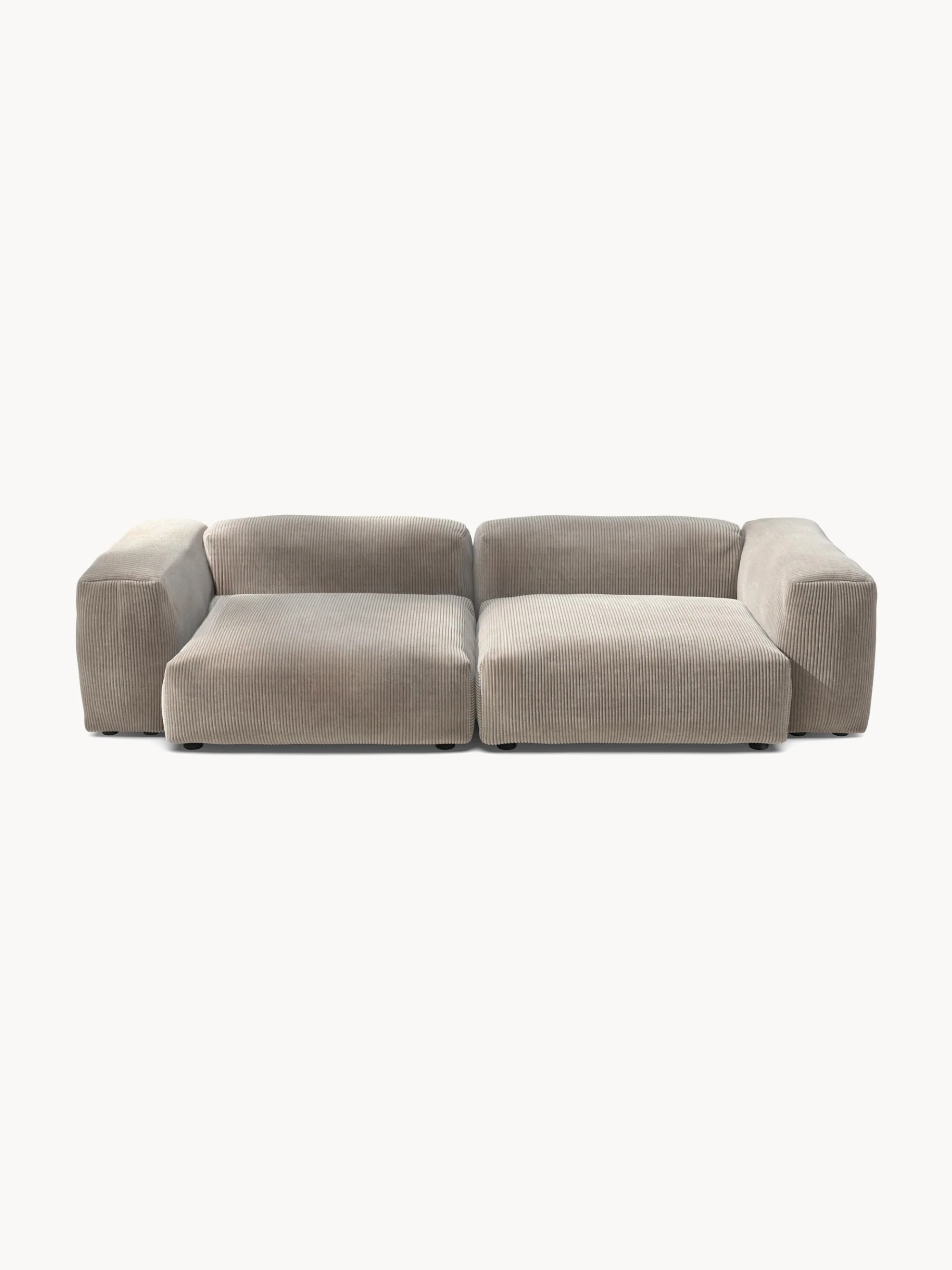 Modulares Cord-Sofa Vetsak (3-Sitzer)