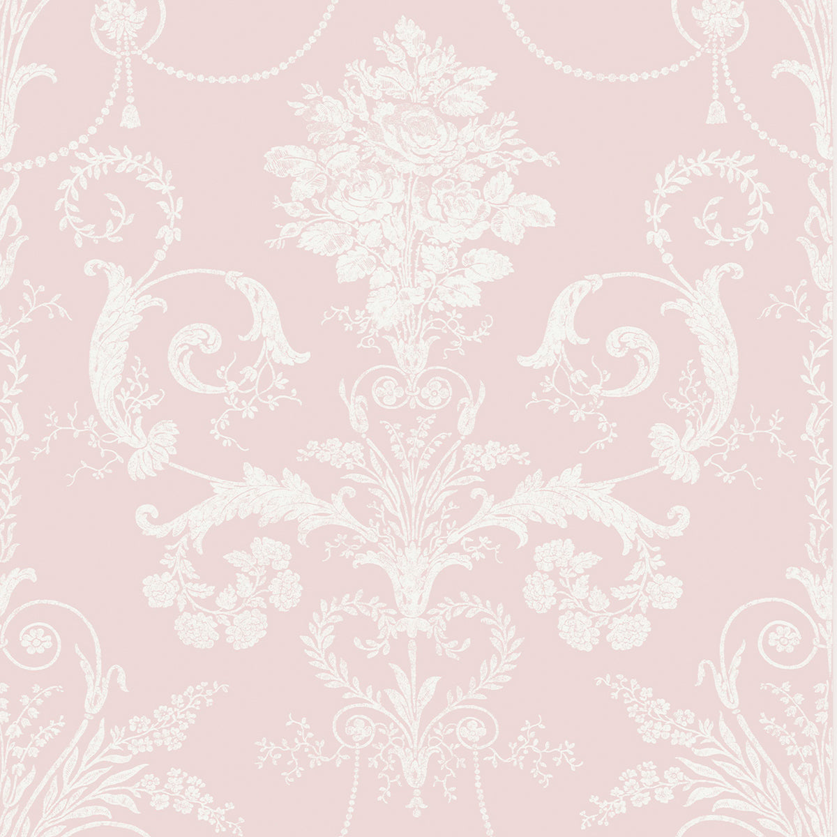 Laura Ashley Vliesbehang - Josette Amethyst - 10mx52cm