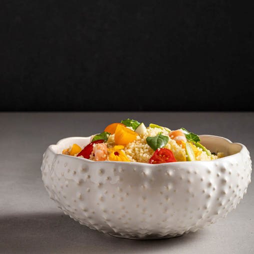 Costa Nova Costa Nova Aparte White Round Urchin Bowl 184mm / 950ml