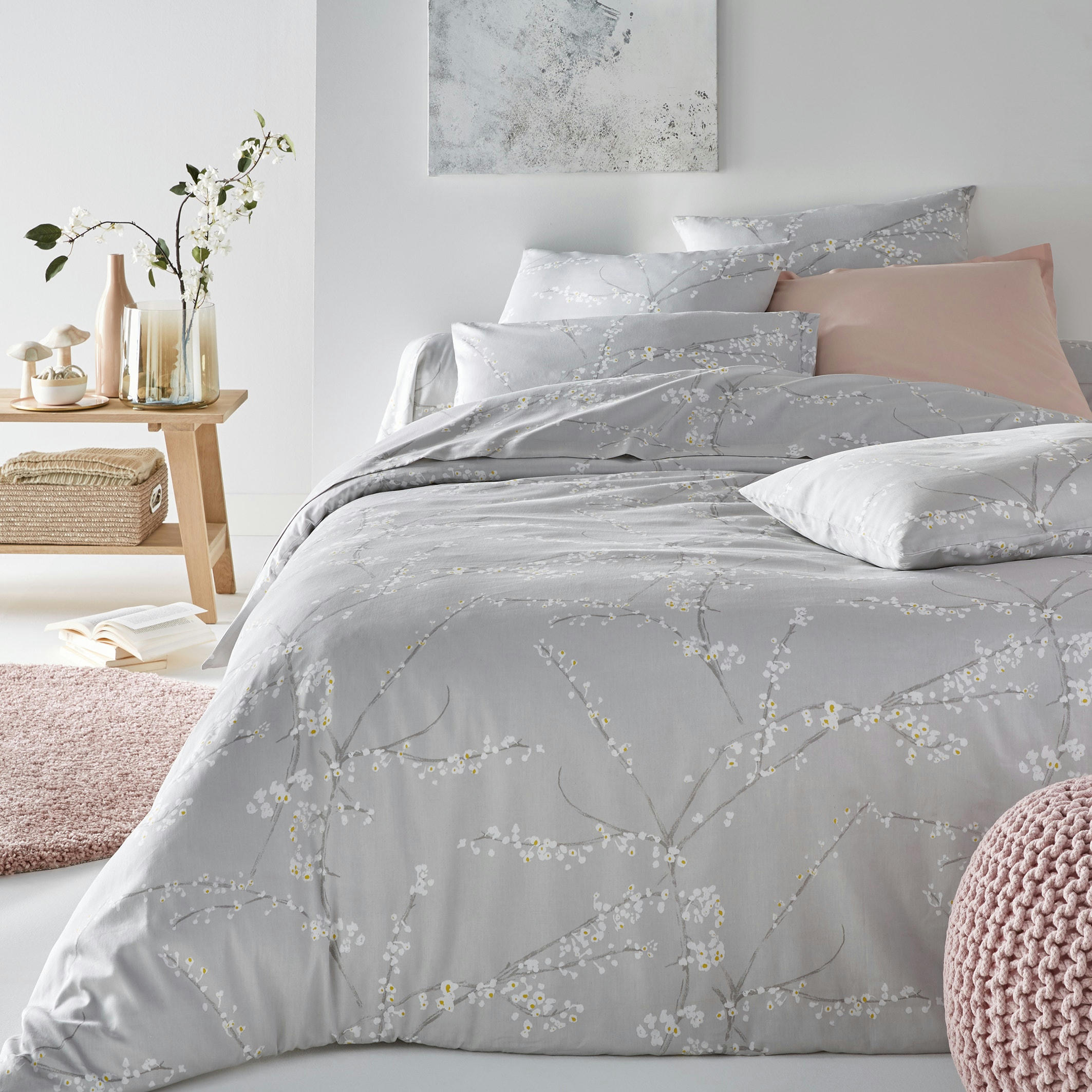 Drap plat satin de coton, Natsumi
