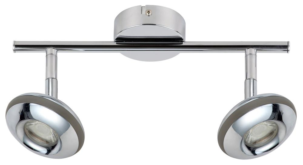 Reflektor sufitowy SKIPPERchromowany LED 2x12W Ciepła biel lm Candellux
