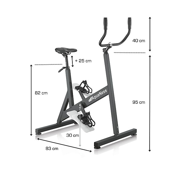 Aquaness - Aquabike V3 - Vélo de piscine
