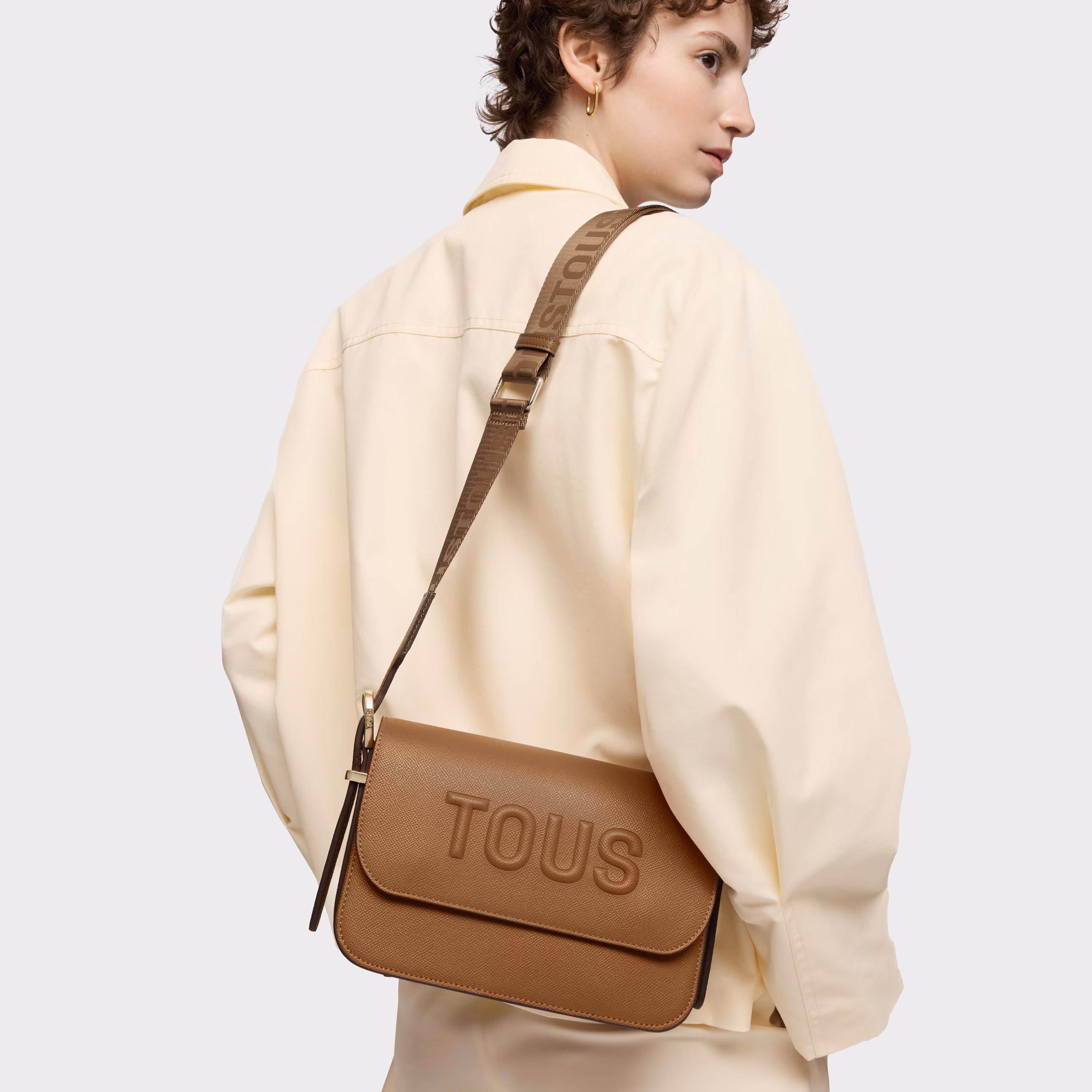 Bandolera mediana camel TOUS Brenda