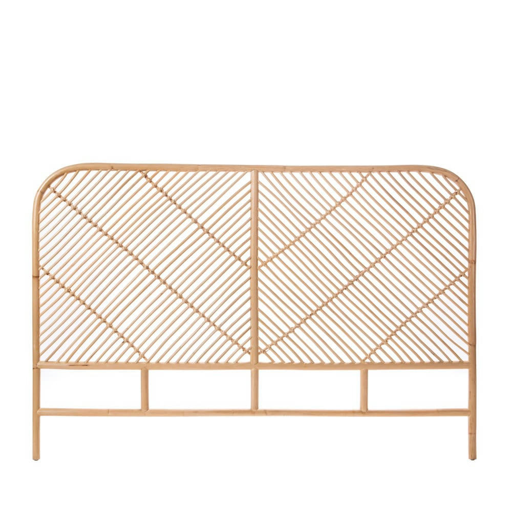 KAYAN - Tête de lit en rotin 168 cm