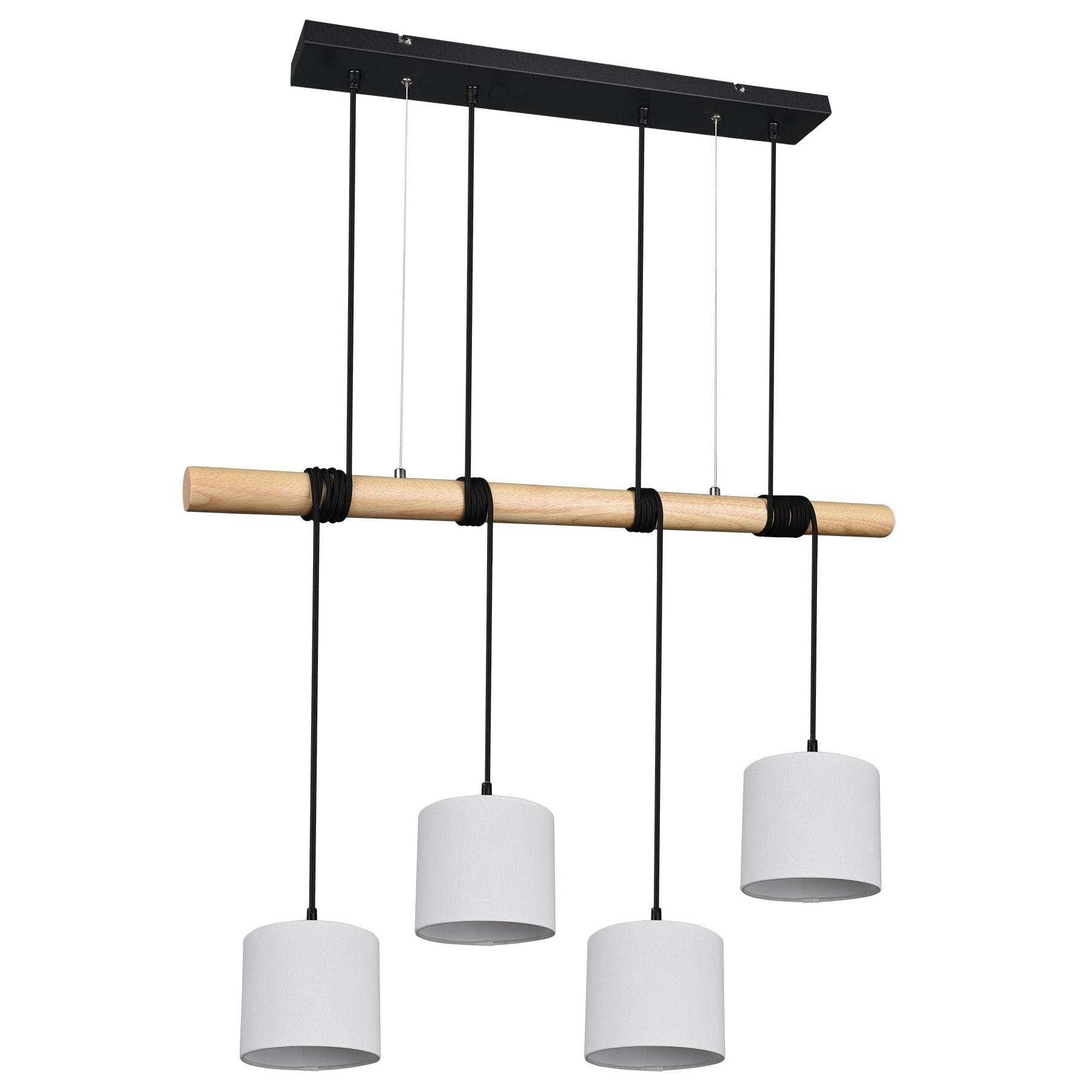 ODIN - Suspension en bois noir