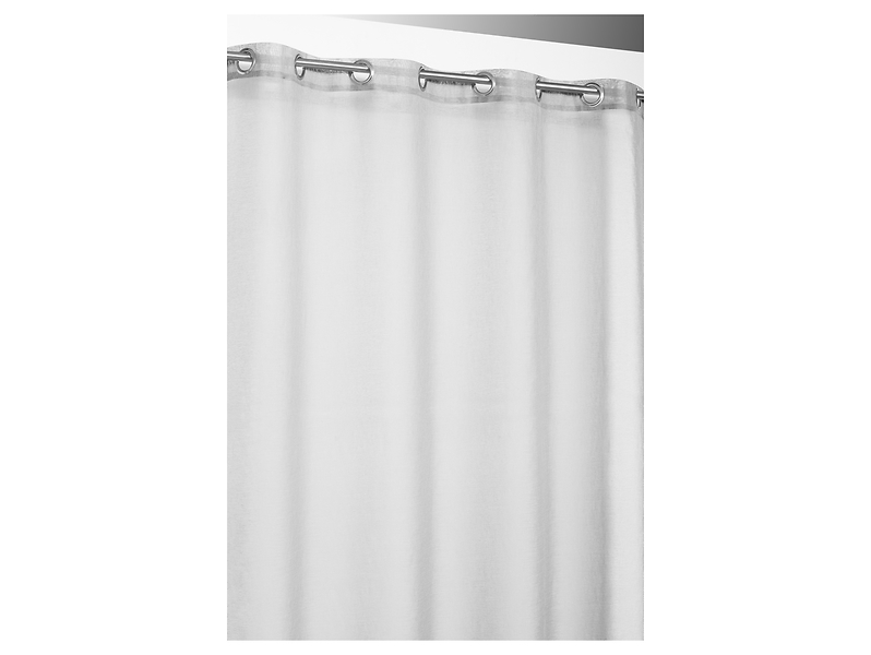 Firana Zephyr 140x240 cm kółka biała