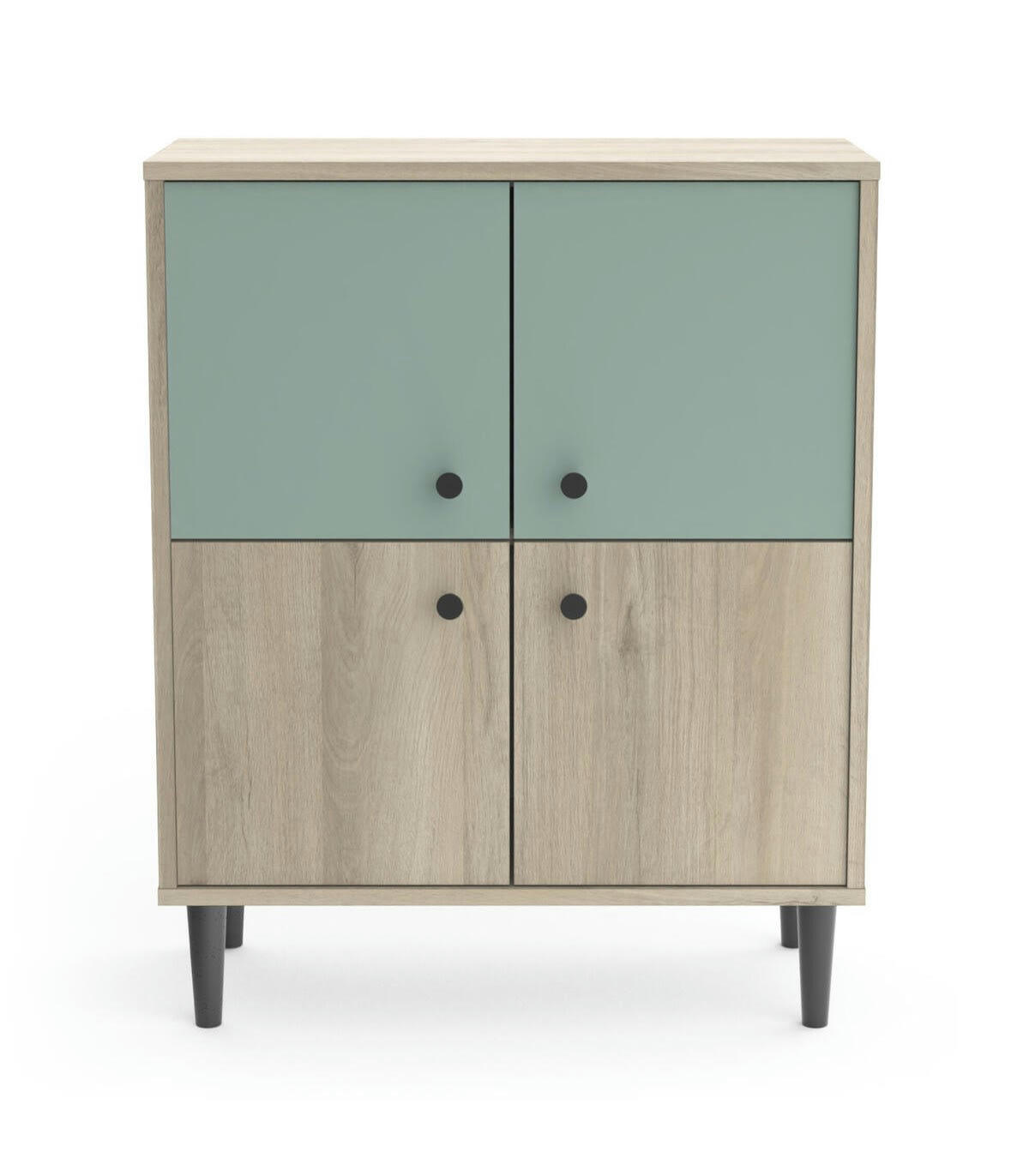 ARTY - Petit Buffet 4 Portes L61cm