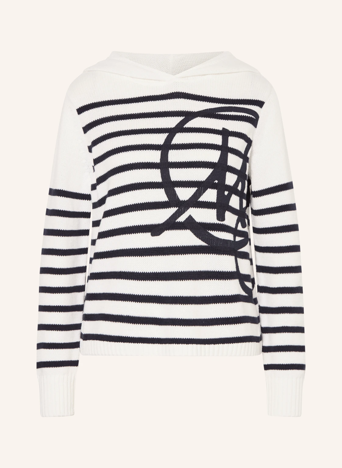 monari Strick-Hoodie