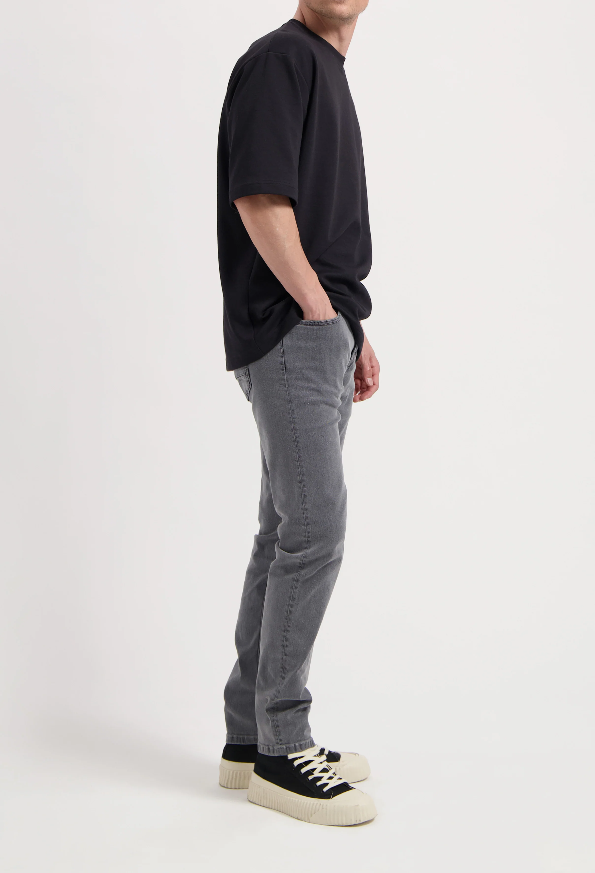 Rick Mid Slim - Light Grey