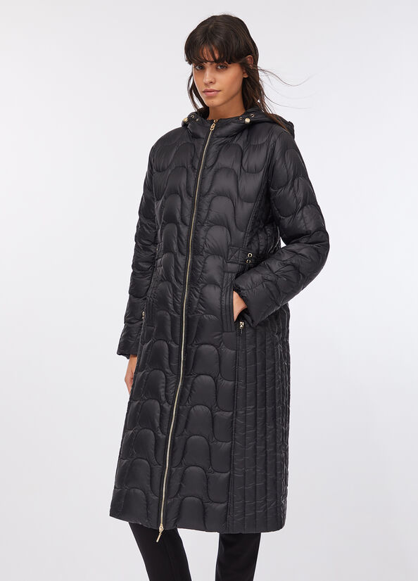 Cappotto in nylon trapuntato